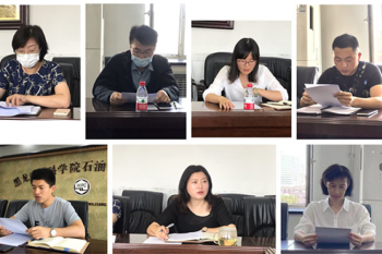 担当有为 加压奋进——huagong-beng
第八党支部召开党史学习教育专题组织生活会